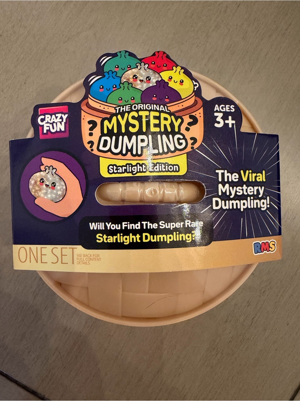 Crazy Fun Mystery Dumpling Squishy Bun Starlight Edition Authentic Original RMS